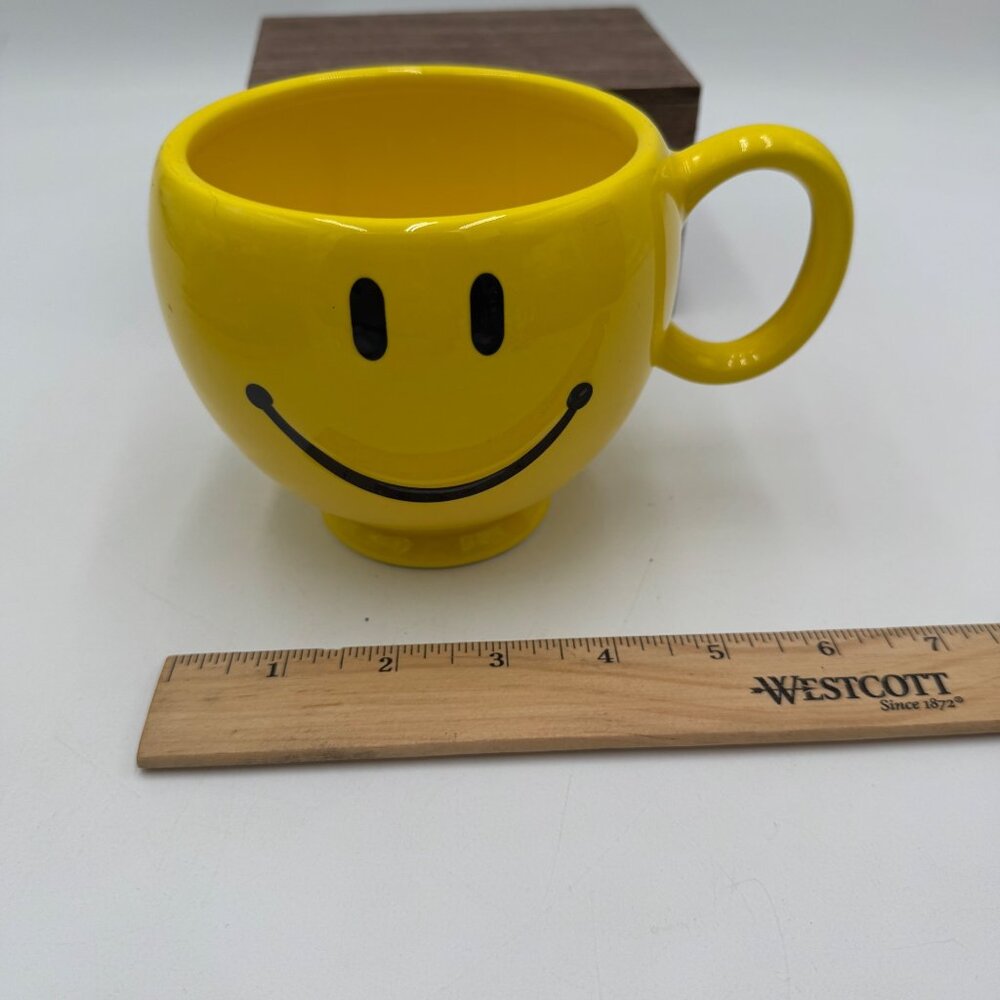 Teleflora Smile Smiley Face Mug Cup Coffee Tea Large Happy Face Vintage. 20 Oz B - Picture 8 of 8